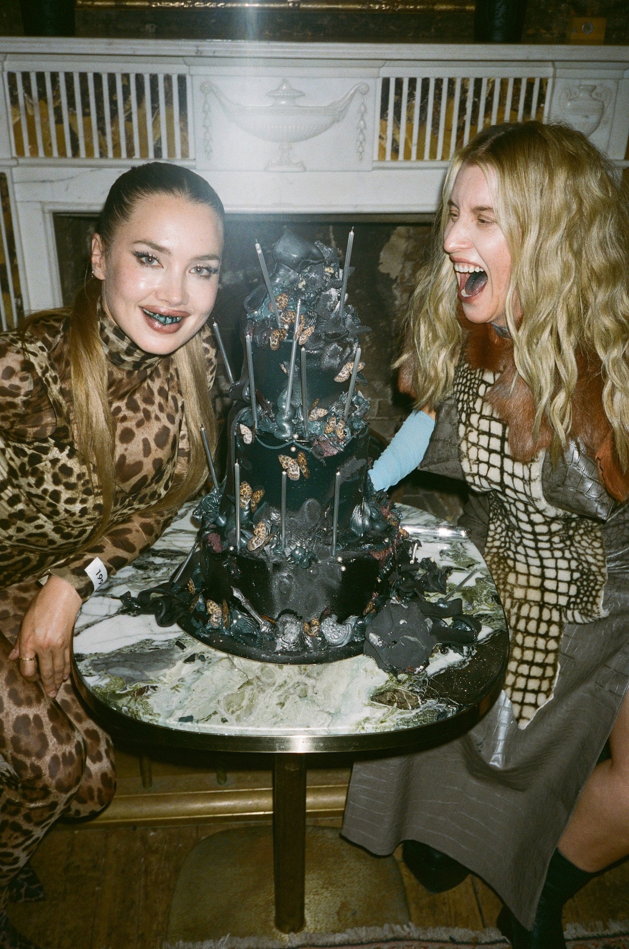Isamaya Ffrench Hollie Bowden birthday party animals