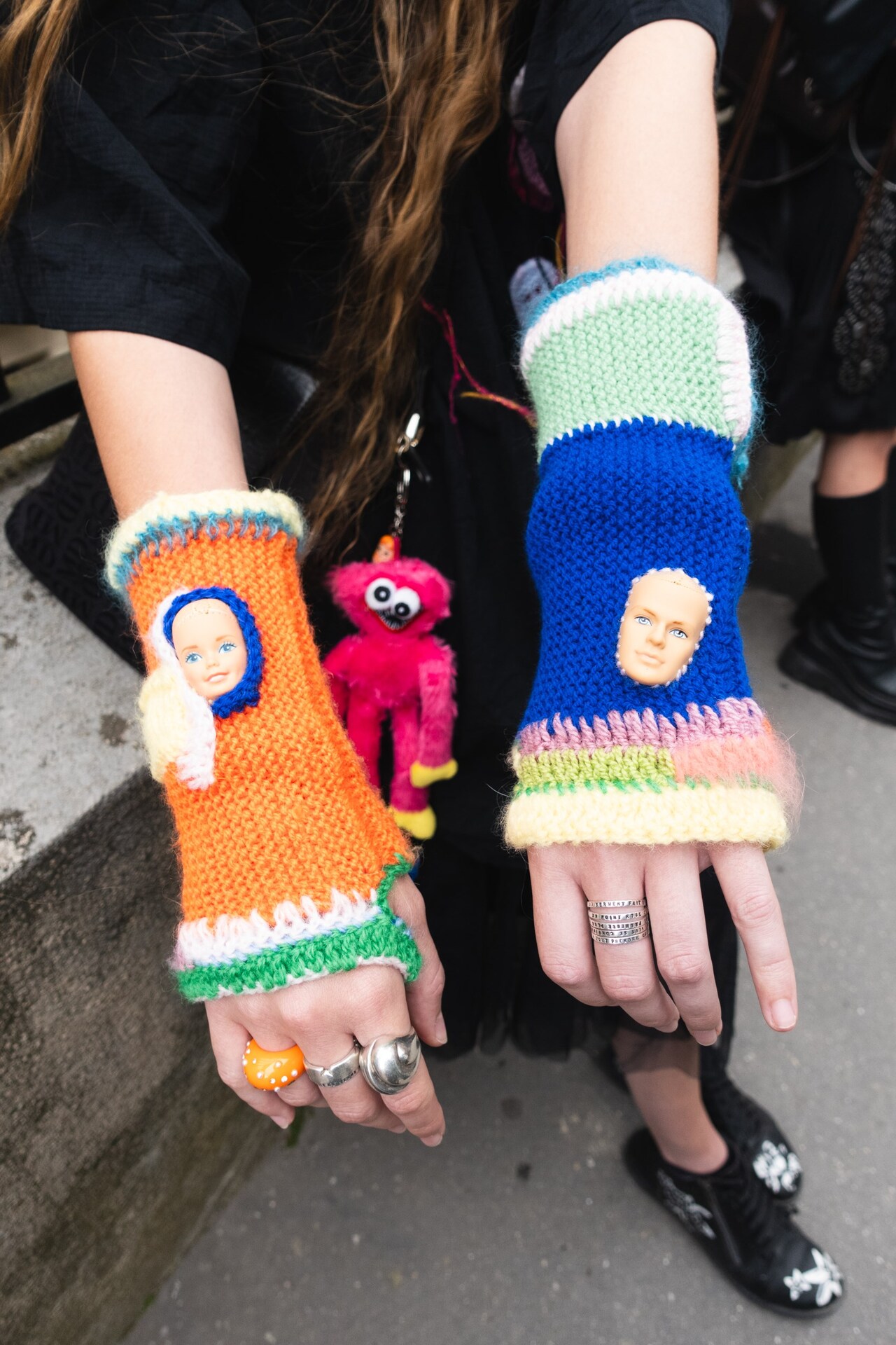 More Paris SS25 street style by Yu Fujiwara