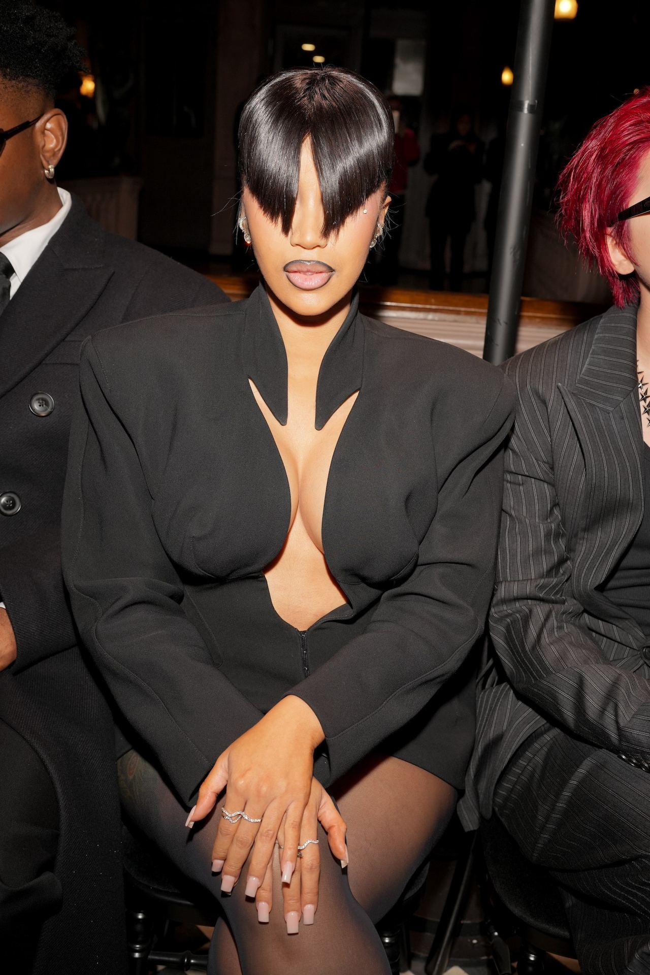 Cardi B Mugler fashion week Paris