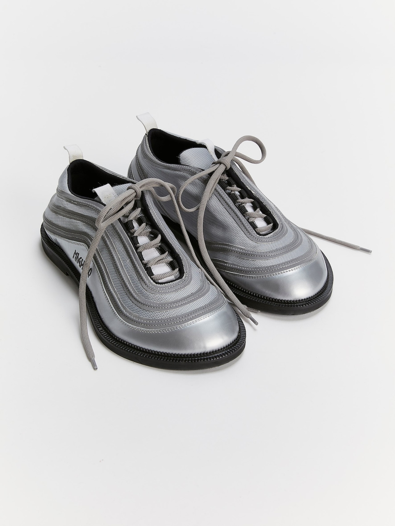 スニーカー THE ATTICO SNEAKERS SILVER Silver Trainers Are More 