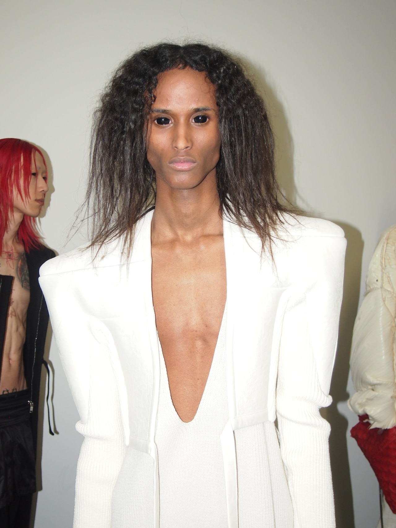 Rick Owens AW25 men’s backstage