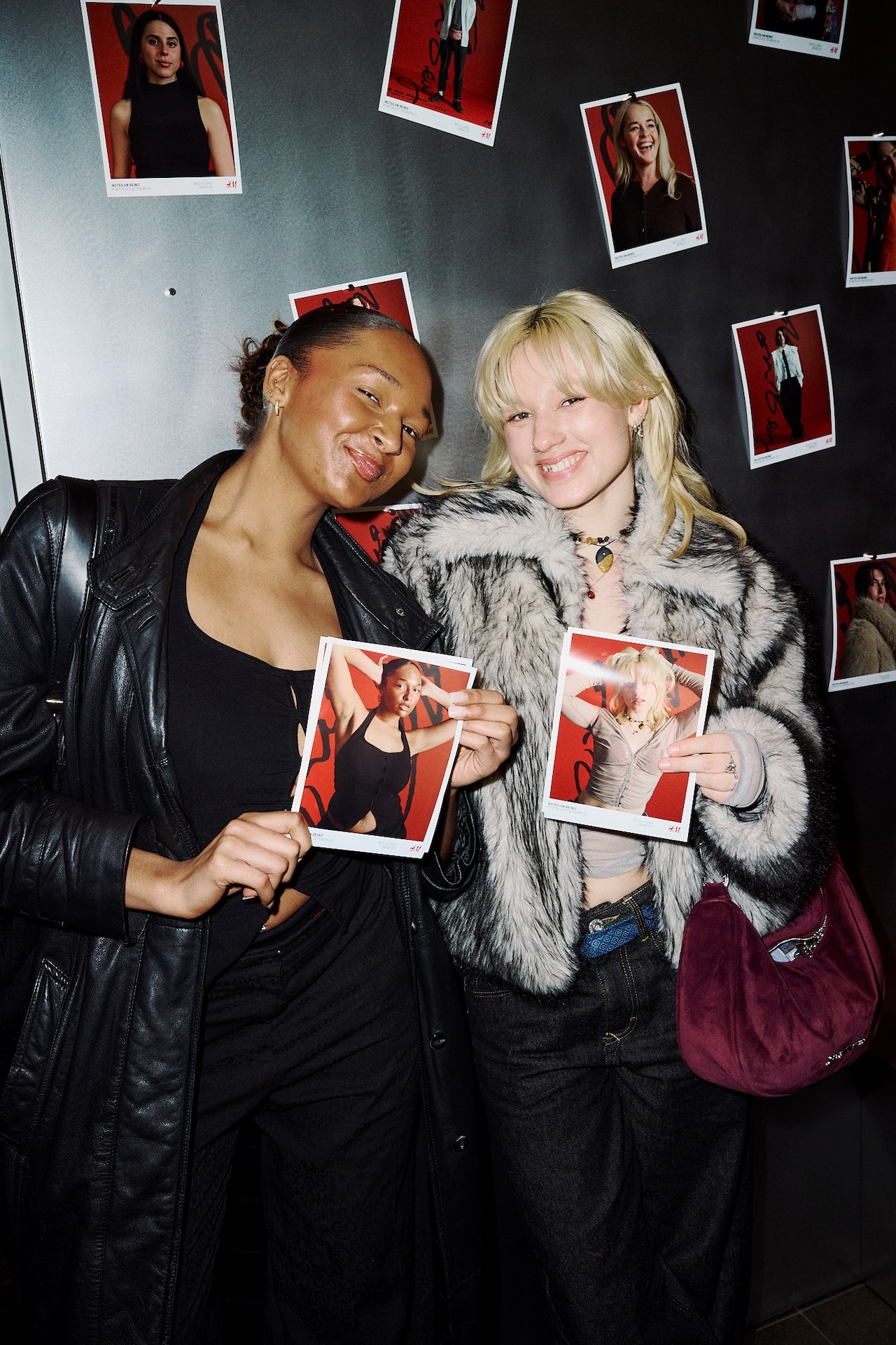 Rita Lino photo session at H&amp;M in Berlin