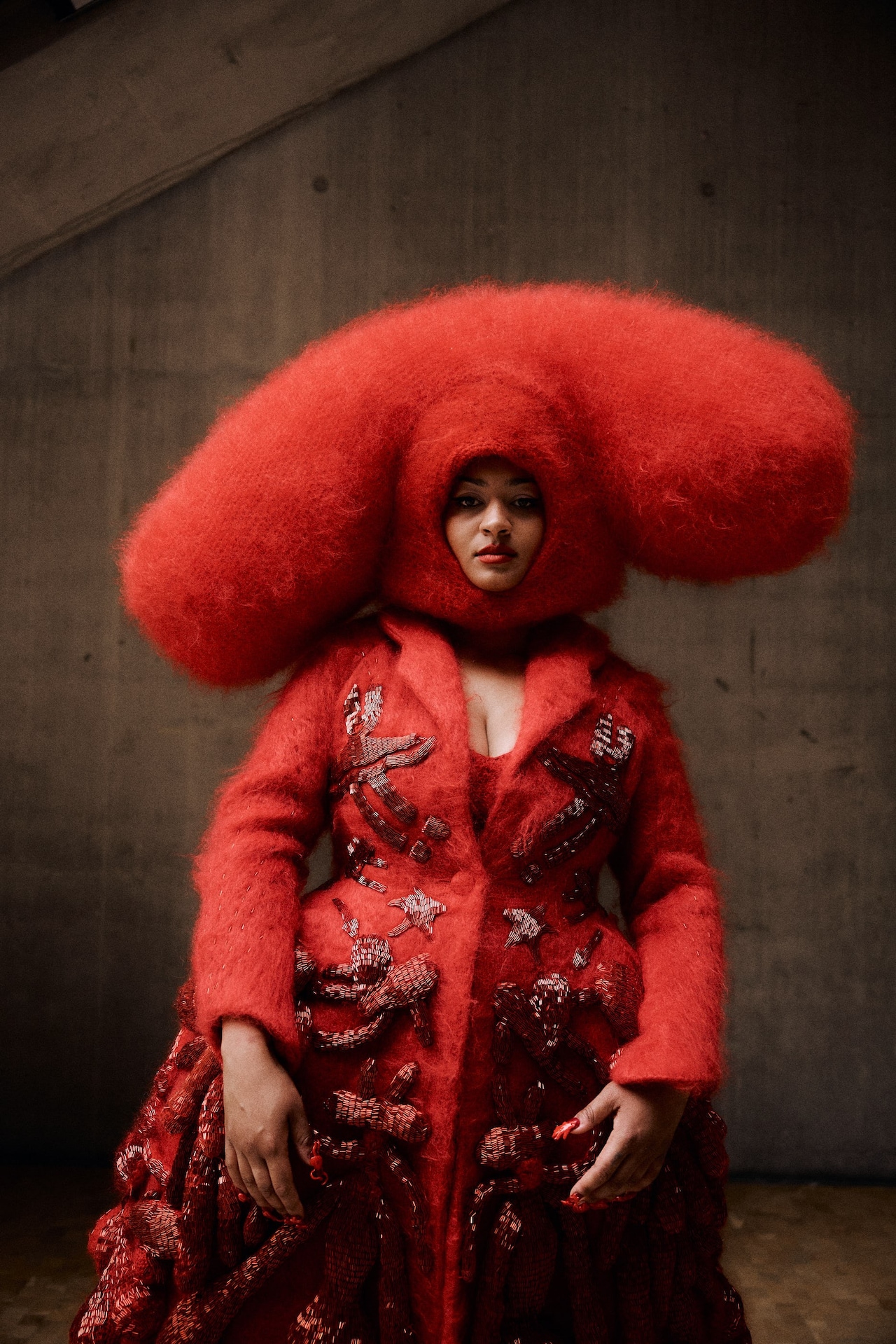 Myah Hasbany BA Graduate collection 2025