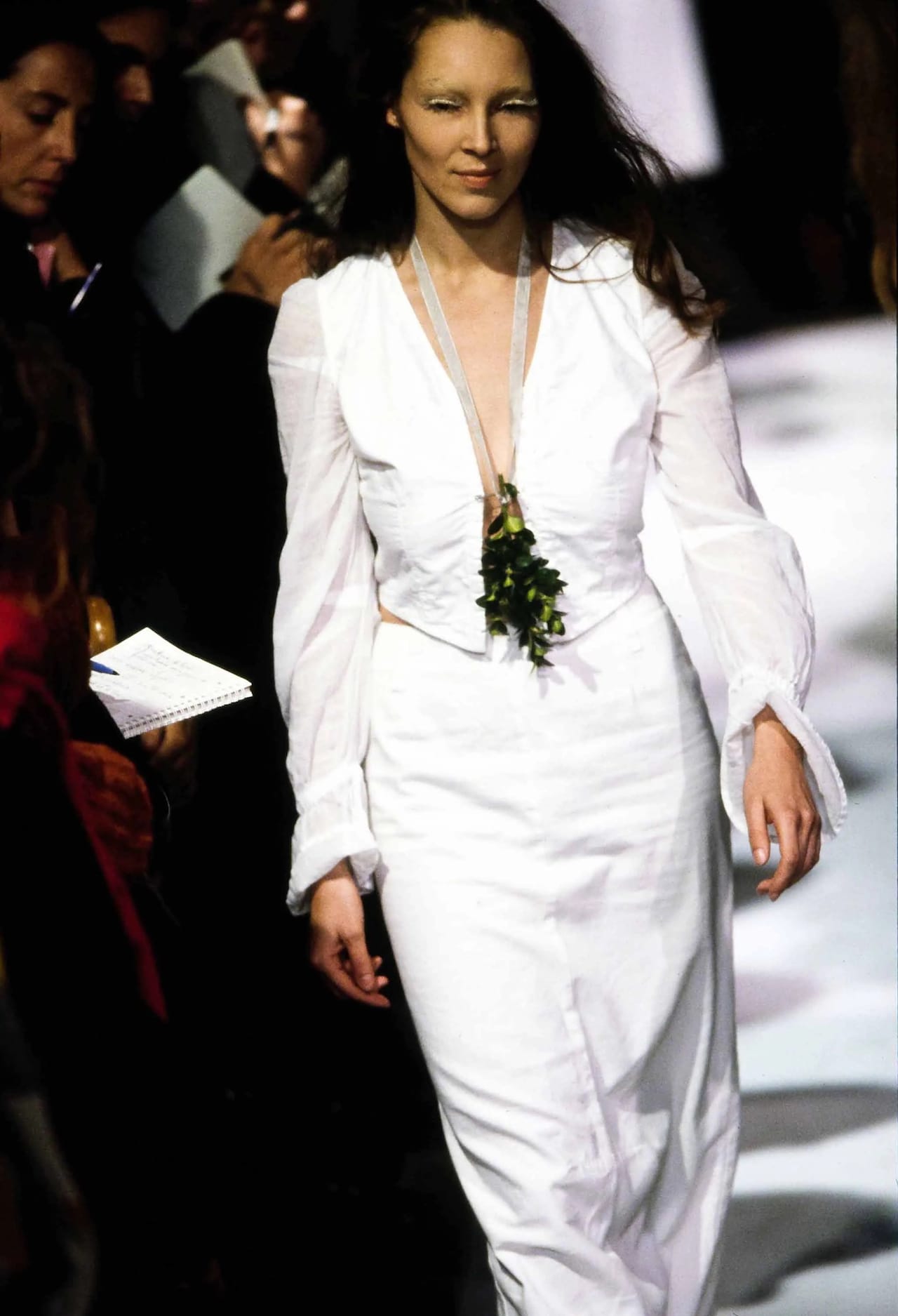 SS 1993 crushed cotton waistcoat 