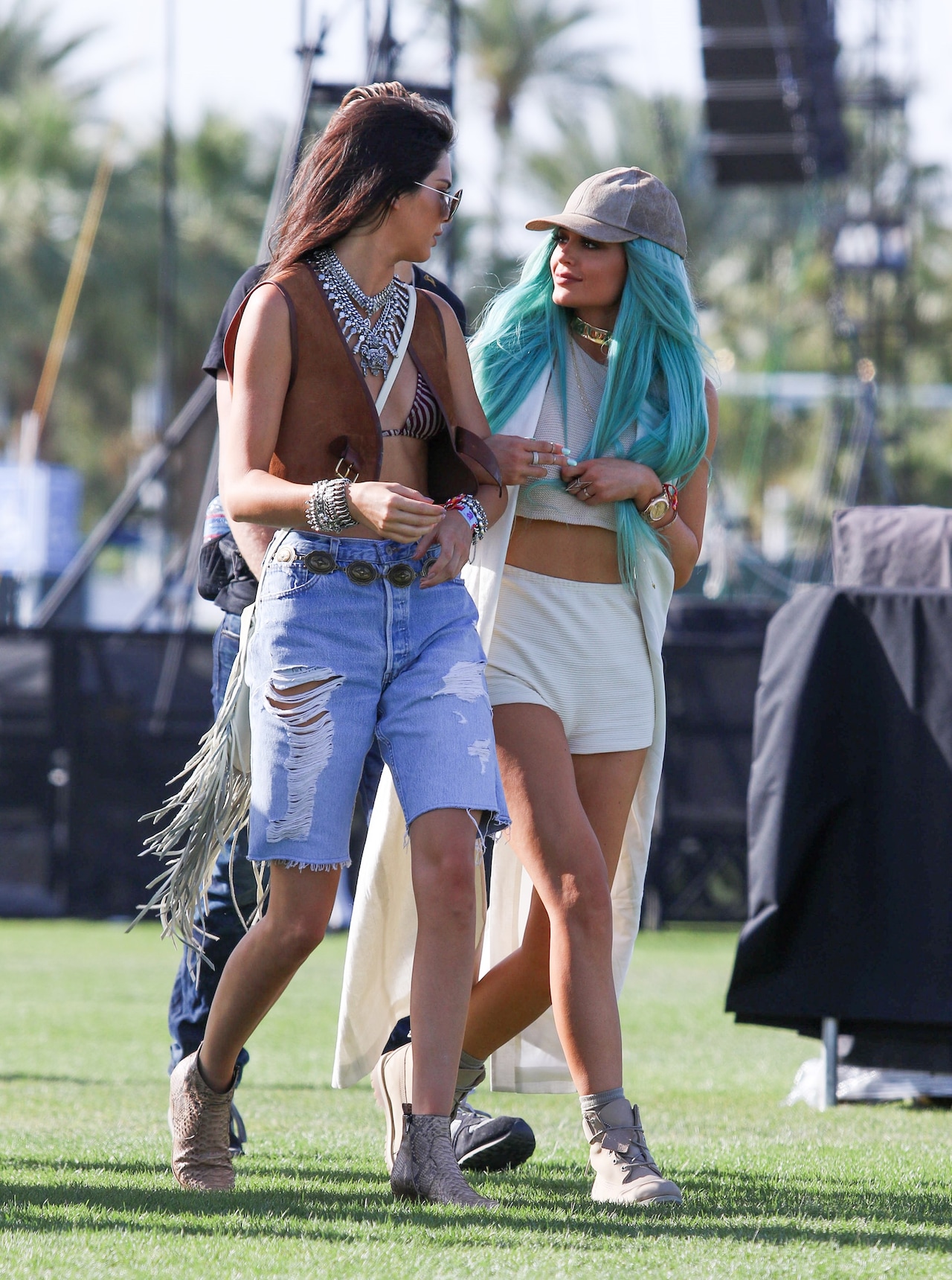 Kendall and Kylie Jenner, Coachella 2015