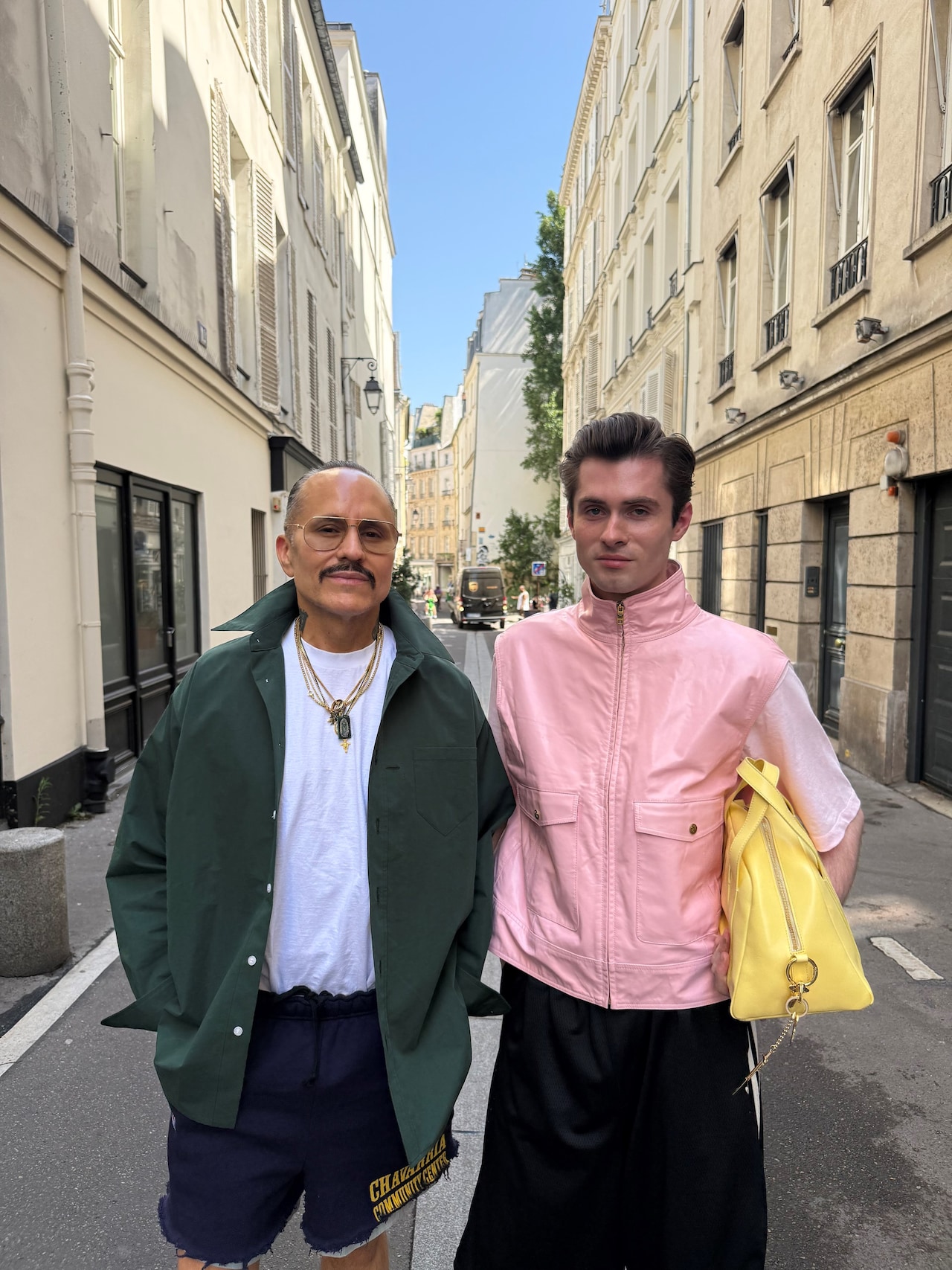 Willy Chavarria and Dylan Kelly