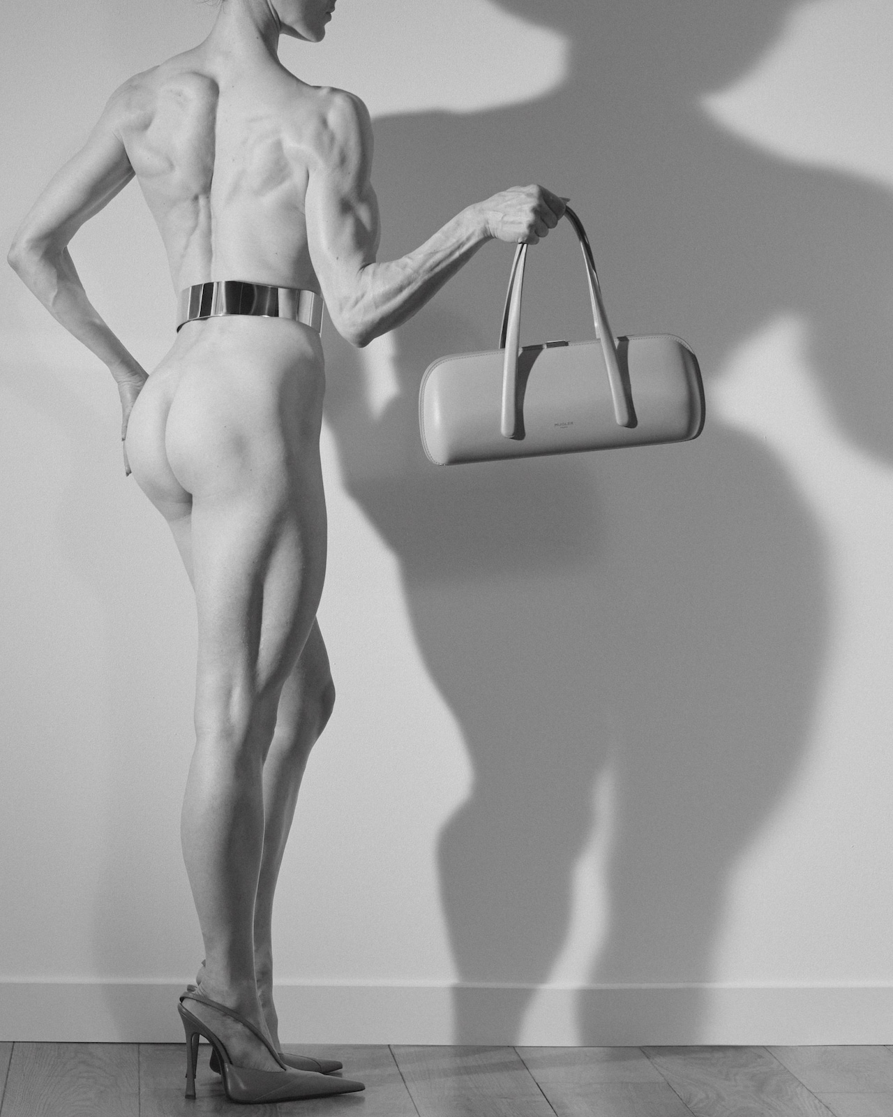 Mugler bag campaign 2026