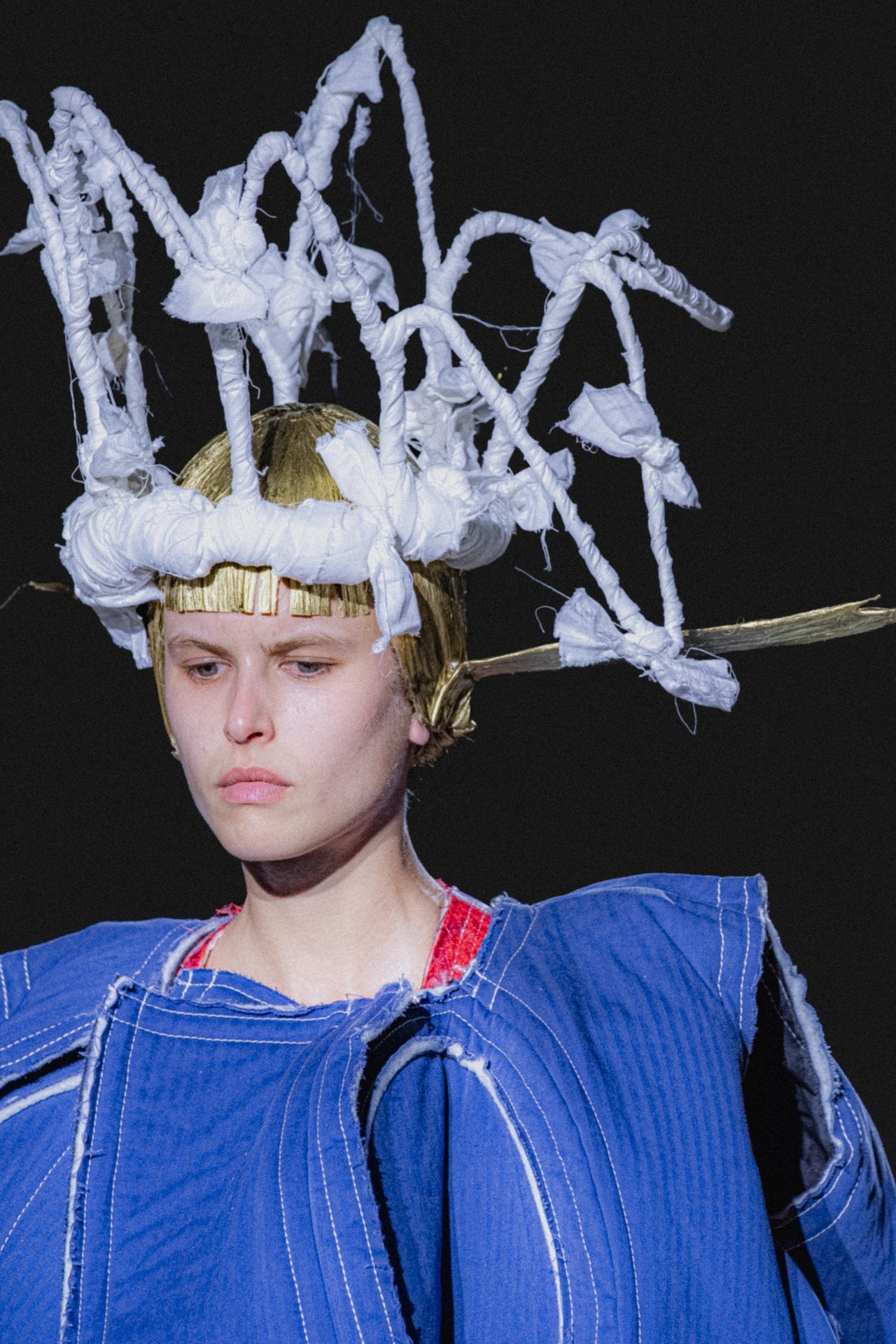Rei Kawakubo takes the crown at Comme des Garçons SS27 Womenswear