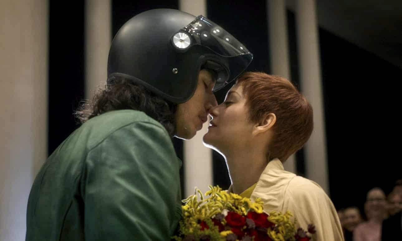  Adam Driver and Marion Cotillard in Annette