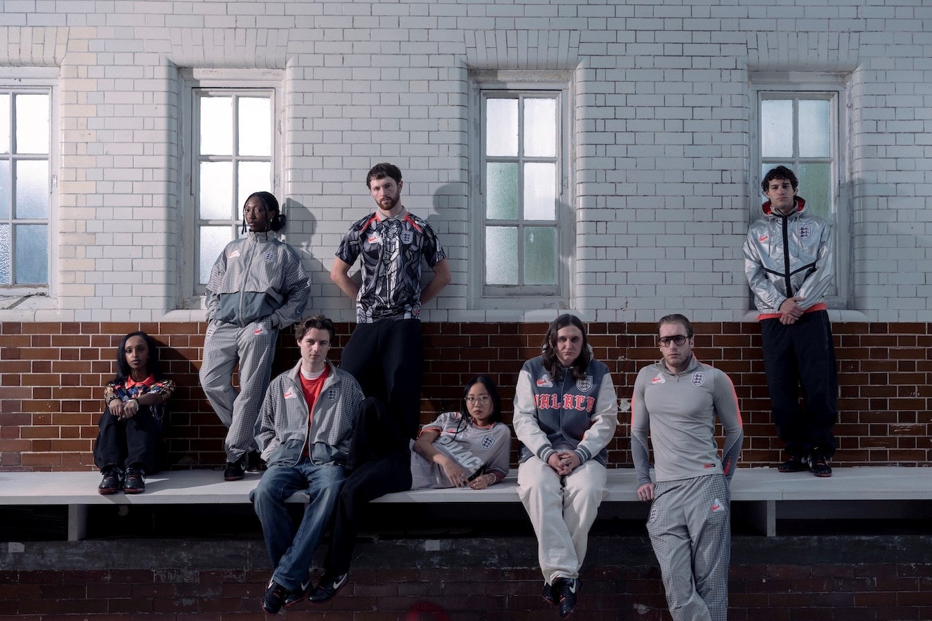 England x Palace – Nike football shoot