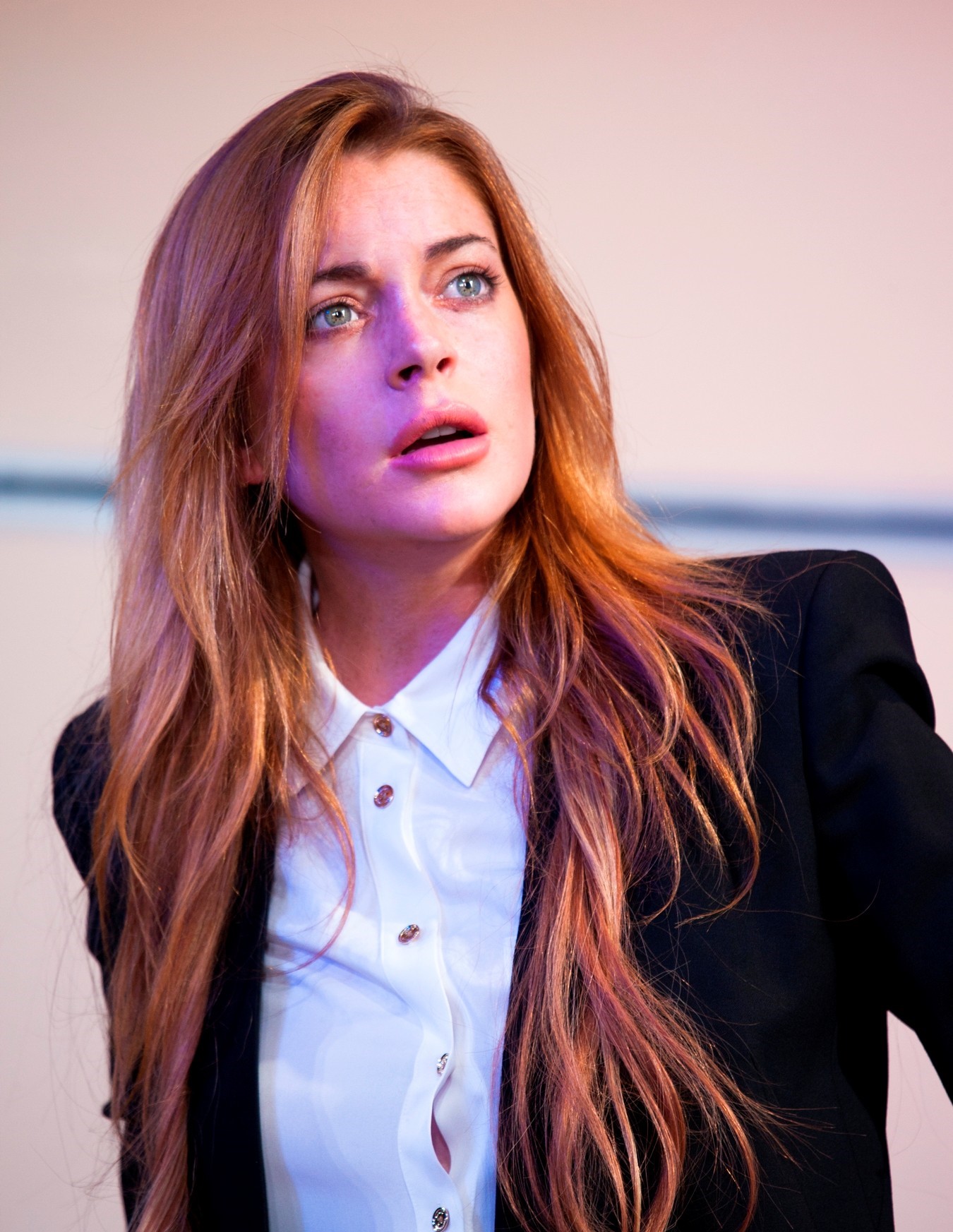 Lindsay lohan hedi outlet slimane