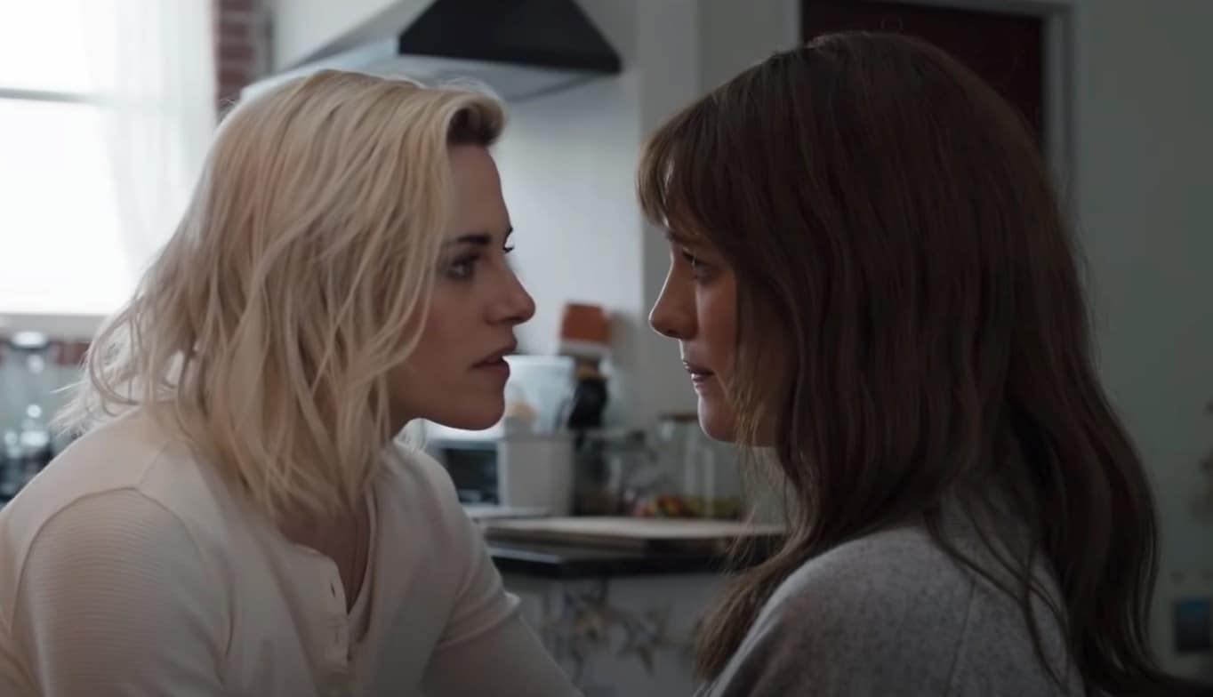 The trailer for Kristen Stewart’s queer Christmas rom-com 