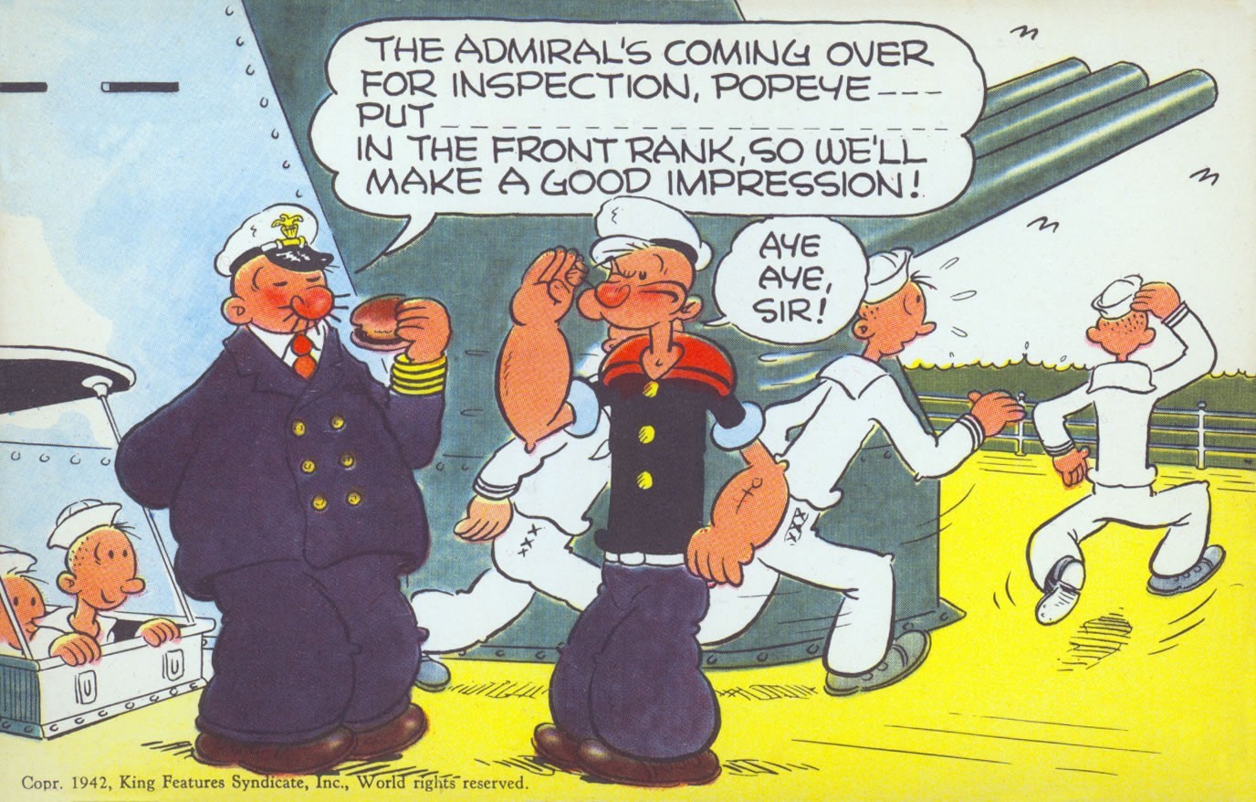P is for Popeye
