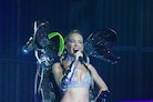 Kylie Minogue on the Fever tour in 2002
