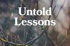 Untold Lessons by Maddalena Vaglio Tanet (Pushkin Press)