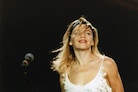 Kylie performs in London in 1990