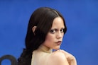 Jenna Ortega beauty looks Wednesday