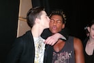We Are Your Friends Rebecca Zephyr Thomas LFW backstage