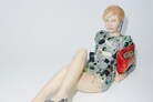 Pull Letter Supermodels Ceramic Objet d'Art