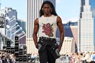 OFF-WHITE SS25 LOOK 1 Ib Kamara