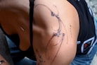 Biomorphic tattoos nature technology