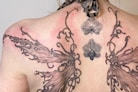 Biomorphic tattoos nature technology