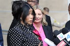 Tracing celebrity courtroom style