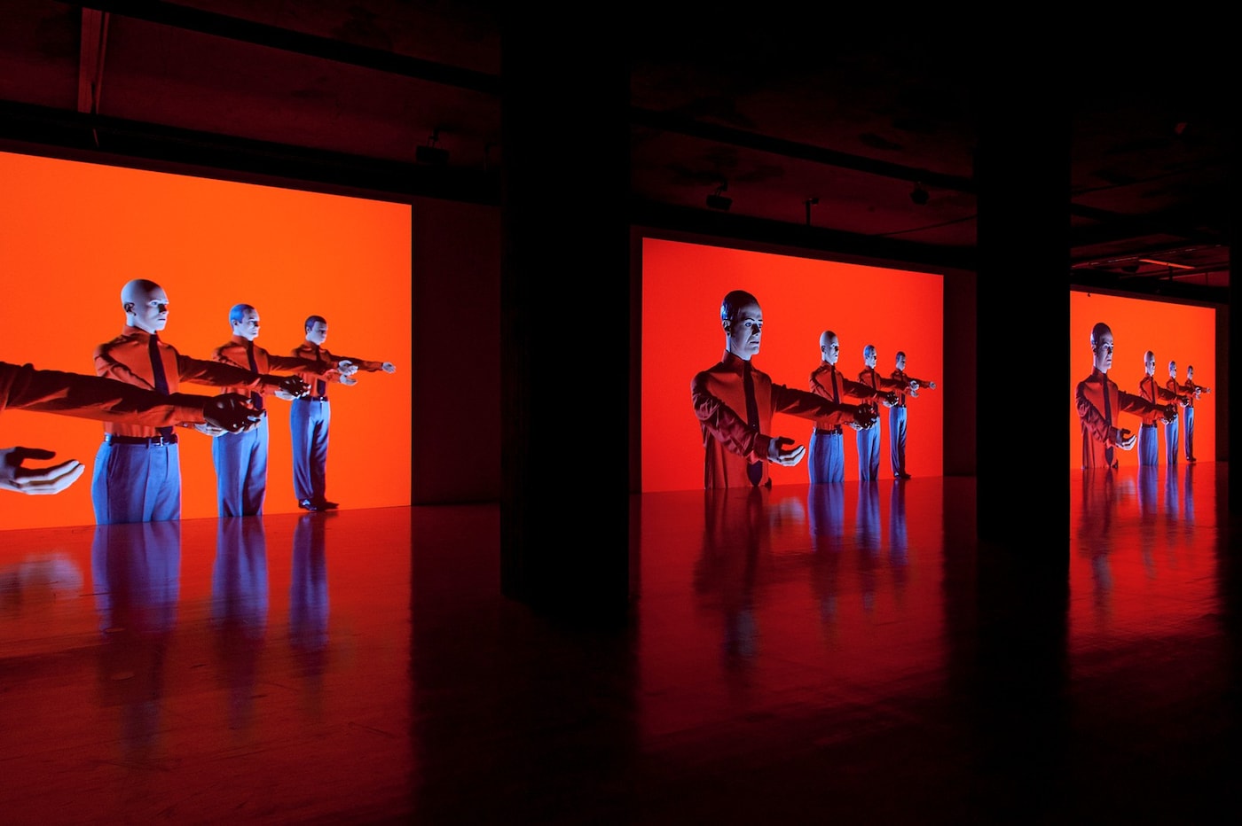 Kraftwerk, Sprueth Magers Berlin, Installation vie