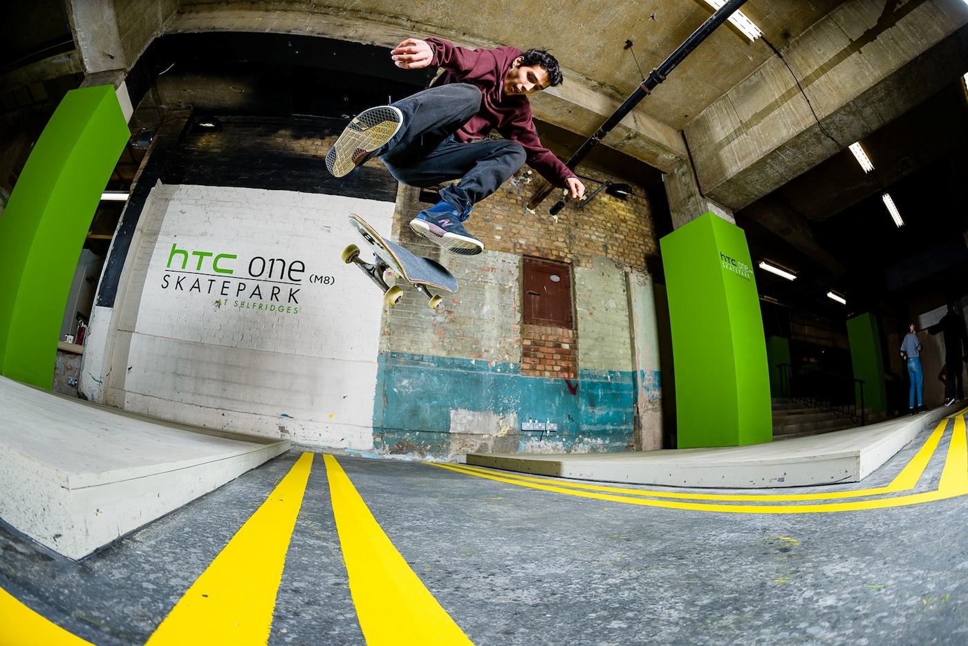The HTC One Skatepark at Selfridges - 1