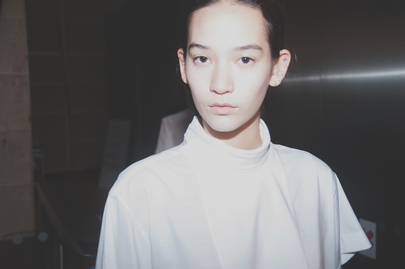 Backstage at Paul Smith SS15