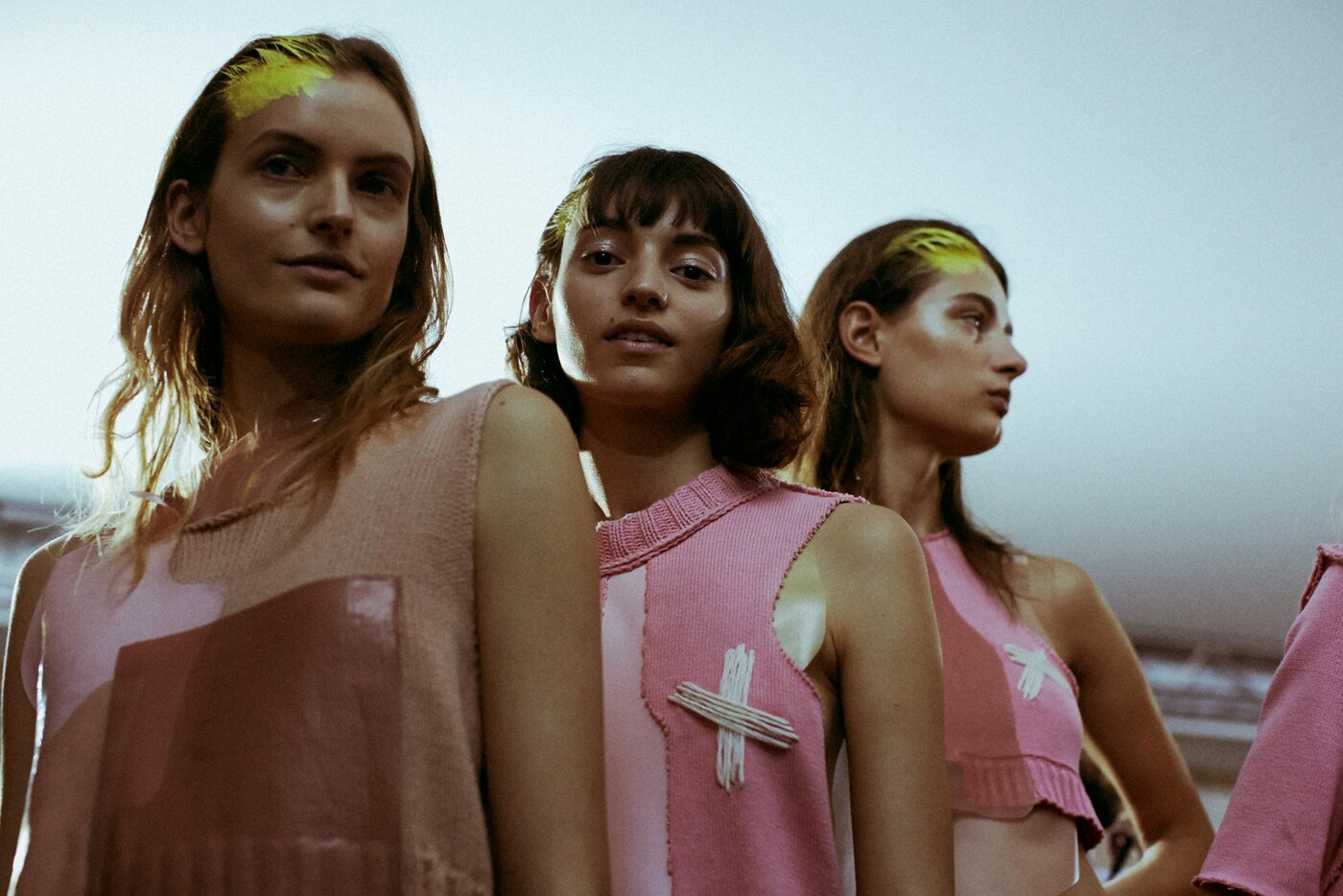 Backstage Helen Lawrence SS15 Fashion East Lea Colombo