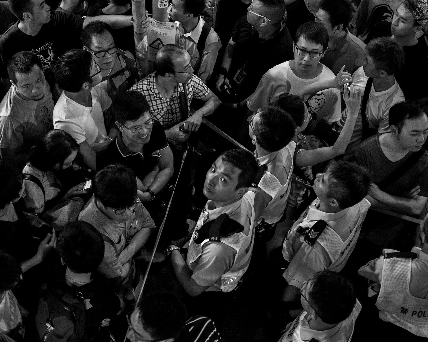 Hong Kong protests by Glenn Eugen Ellingsen