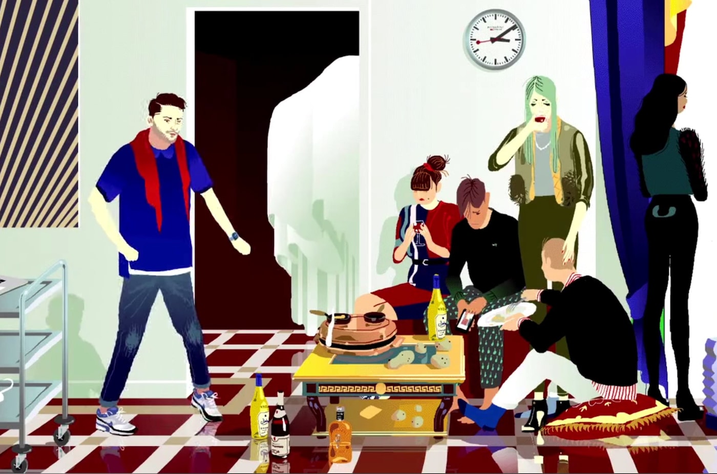 Qoso's “Jura”, animated by Stephen Vuillemin