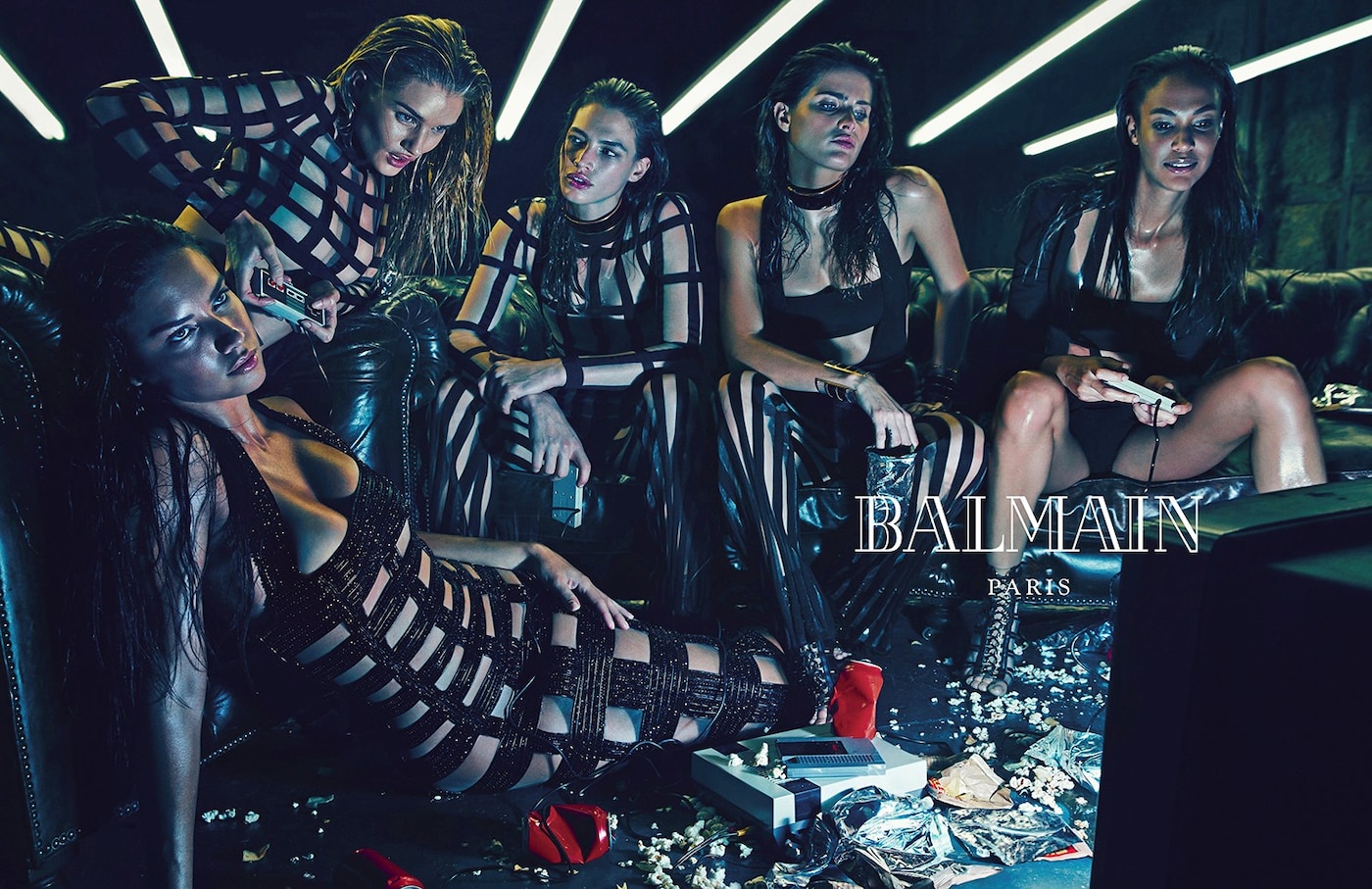 Balmain spring/summer 2015 campaign