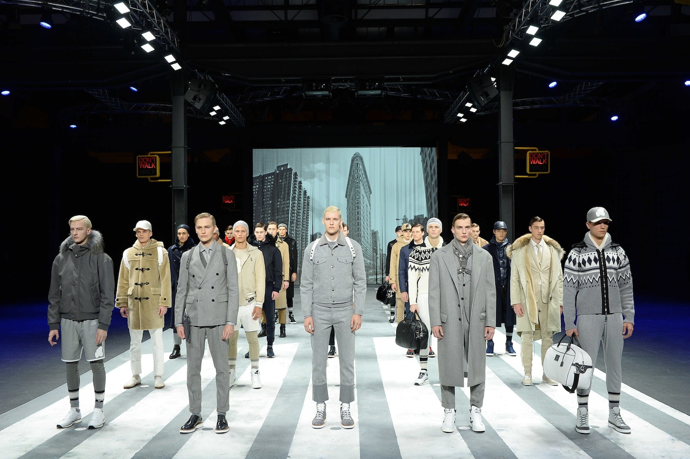 Hogan AW15 Group shot Milan Menswear Dazed