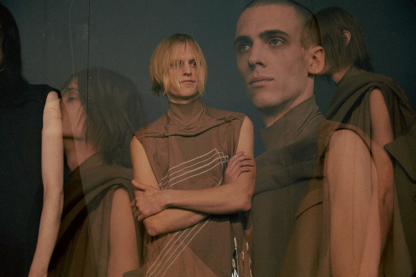 Rick Owens AW15 Dazed backstage Sphinx 