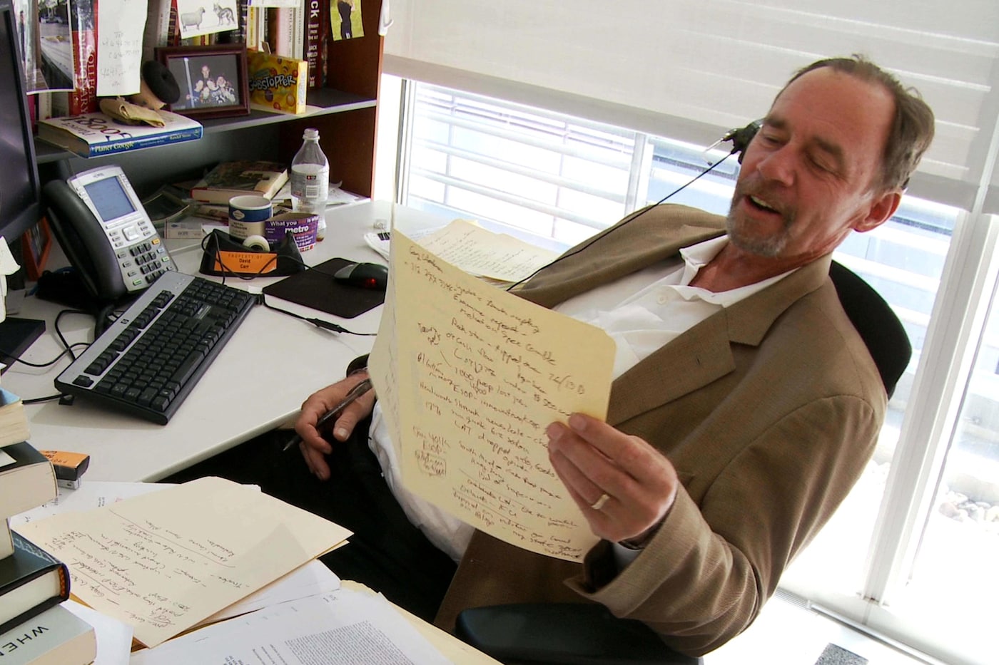 New York Times David Carr Page One documentary 