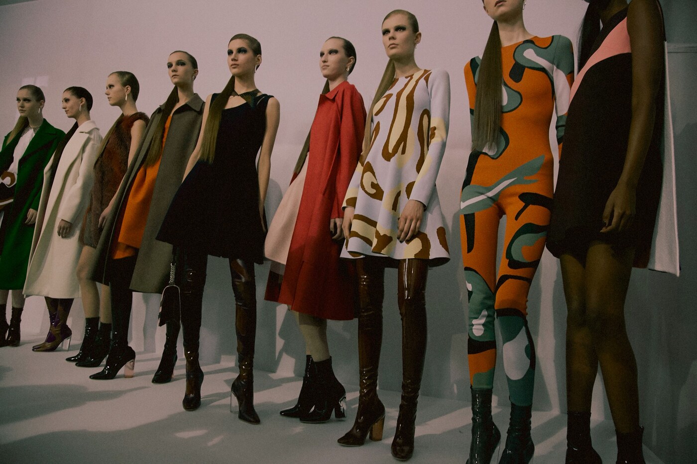 Christian Dior AW15 Dazed backstage Womenswear