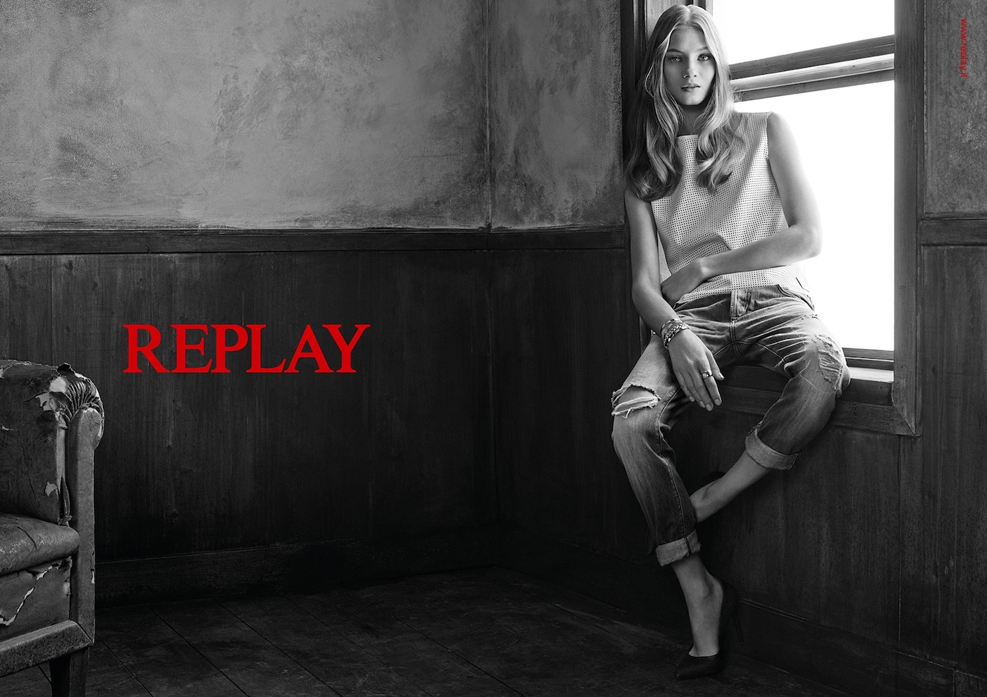 Anna Selezneva Isaac Carew Replay SS15 campaign