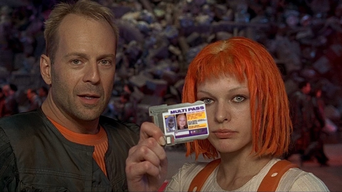 Fifth Element Mila Jovovich