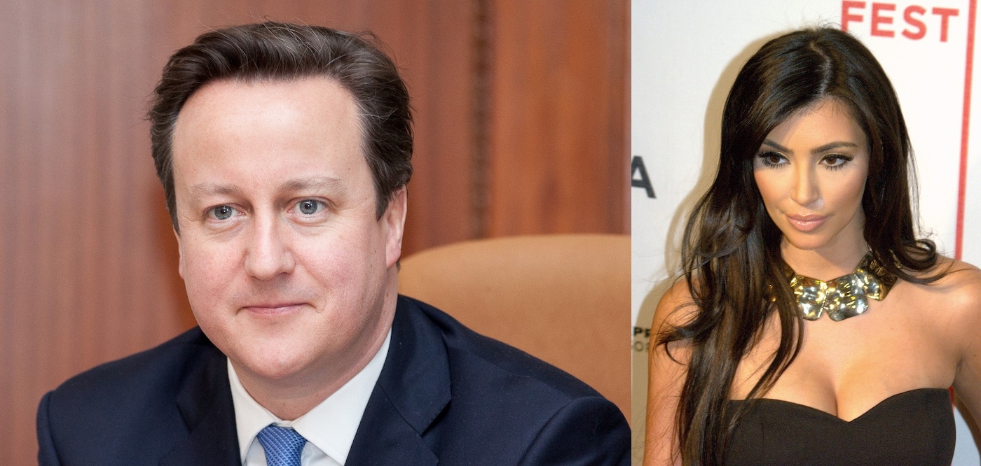 david cameron and kim