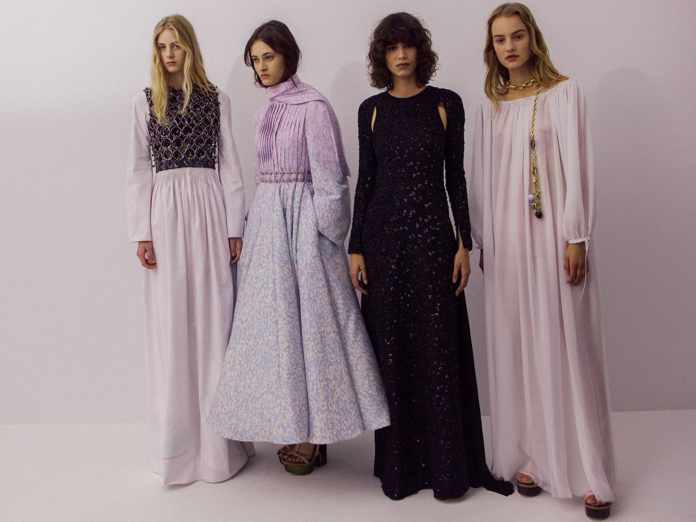 Backstage at Christian Dior Haute Couture AW15