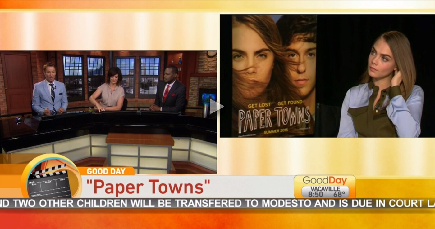 Cara Delevigne on Good Day Sacremento