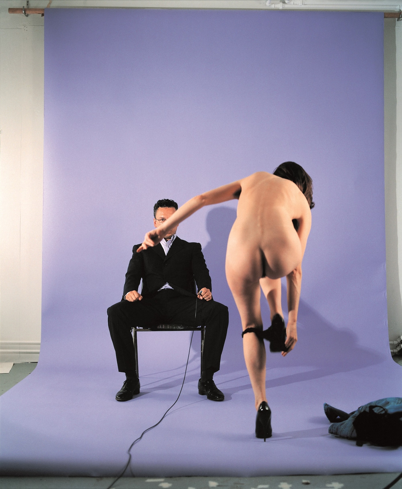 Photography Jemima Stehli, "Strip No. 5, Dealer", 1999