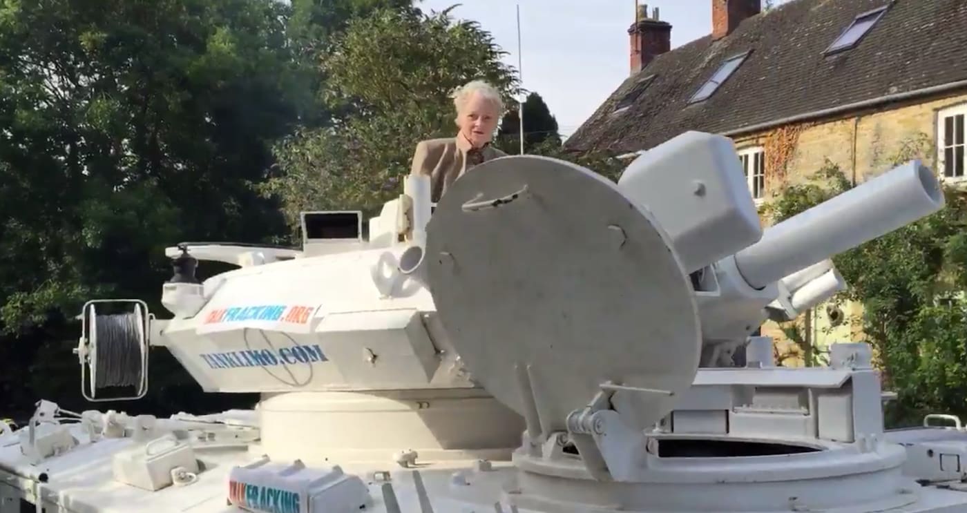 vivienne westwood in a tank