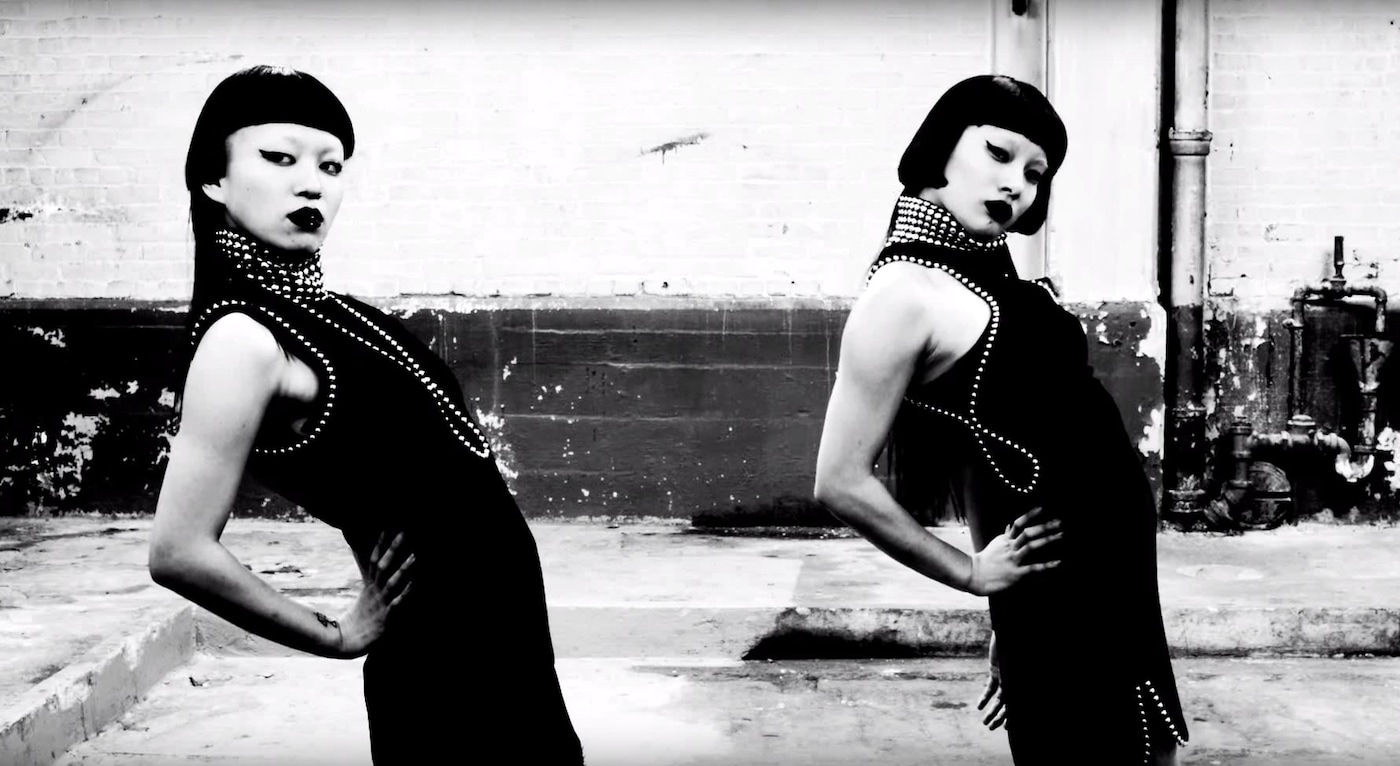 Aya Bambi for Alexander Wang AW15 campaign