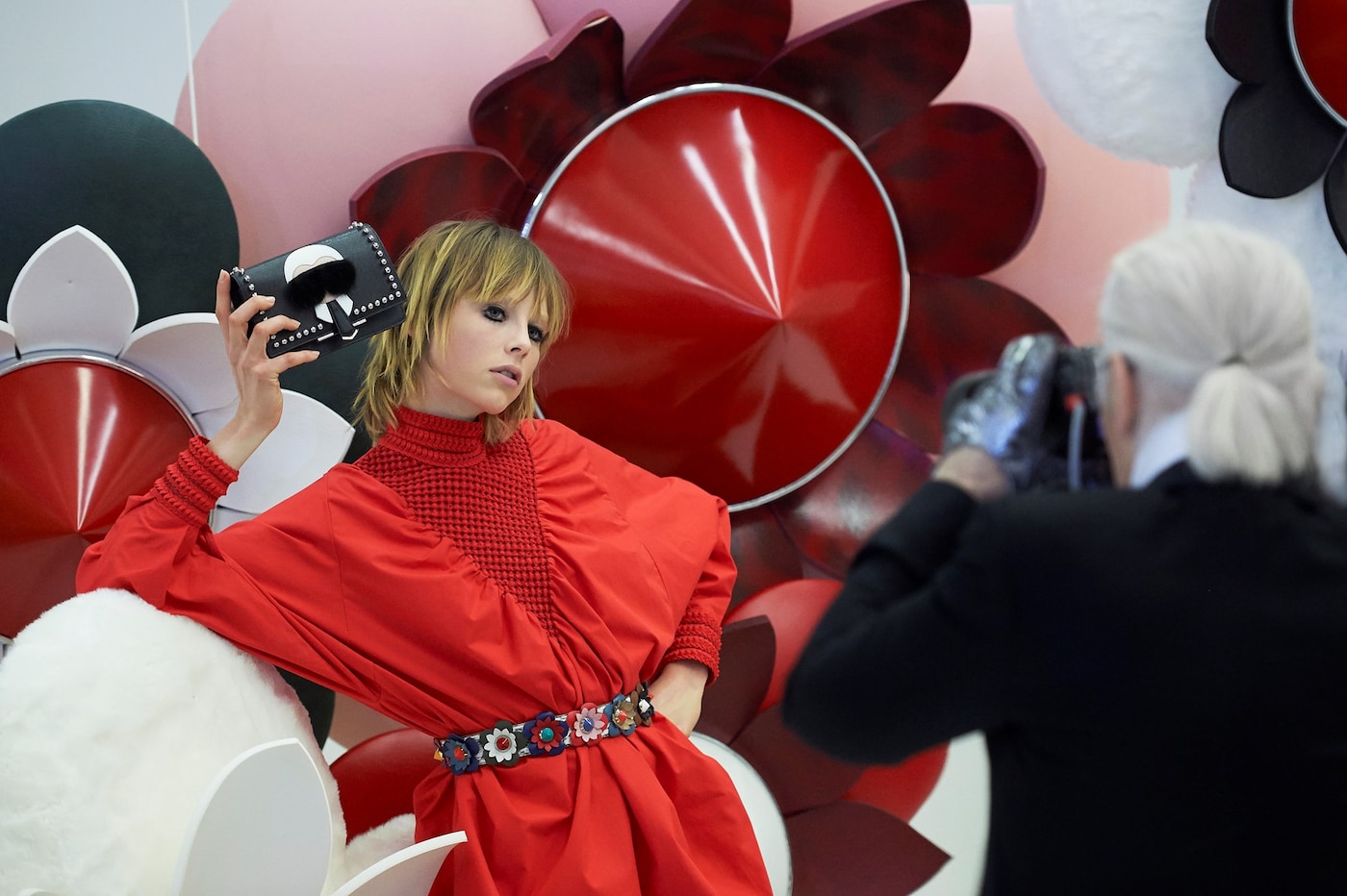 Fendi SS16 campaign: behind the scenes