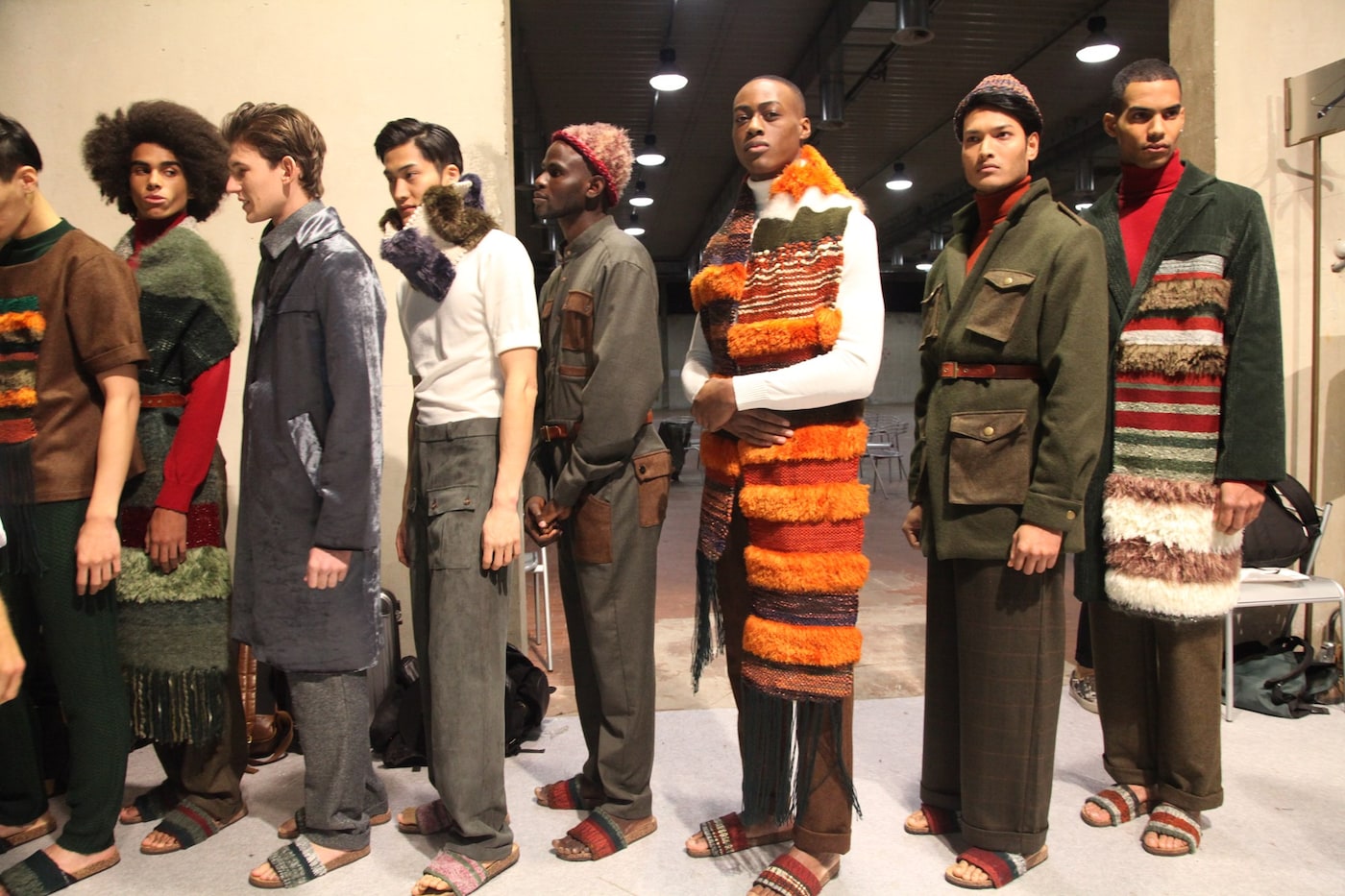 Lukhanyo Mdingi x Nicholas Coutts backstage at Ge