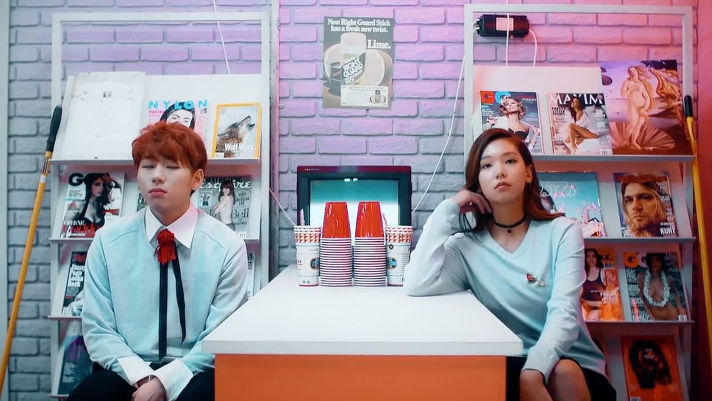 Still from Zico’s “I Am You, You Are Me” video