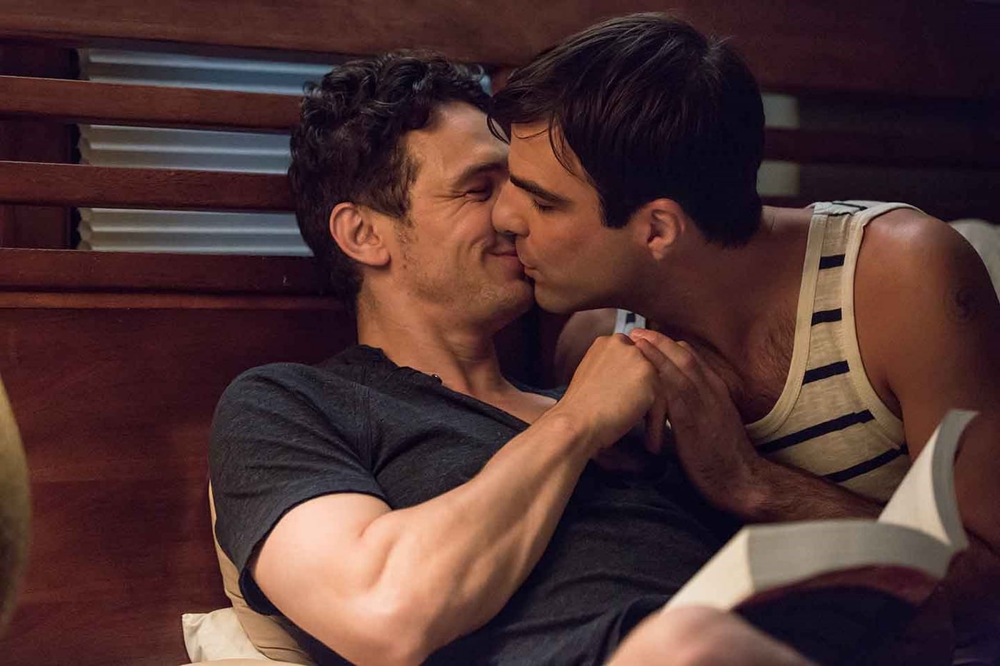 james franco gay kiss